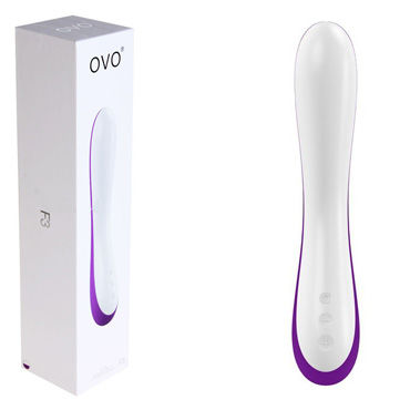 Ovo F3, белый, Классический вибратор Ovo F3, белый, Классический вибратор