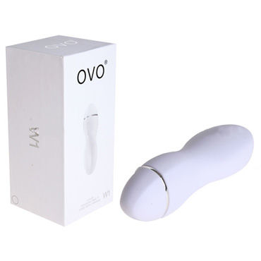 Ovo W1 Вибропуля, белая, Водонепроницаемая Ovo W1 Вибропуля, белая, Водонепроницаемая