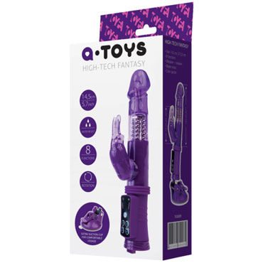Toyfa A-toys High-Tech Fantasy, фиолетовый, Ротатор с крупной головкой Toyfa A-toys High-Tech Fantasy, фиолетовый, Ротатор с крупной головкой