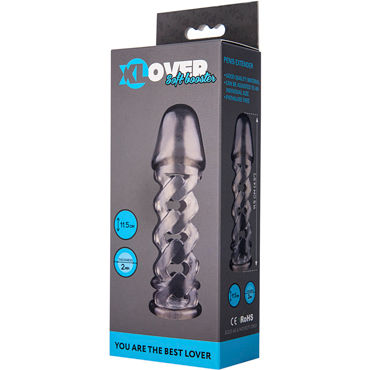 ToyFa XLover 11,5 см, черная, Насадка на половой член и другие товары ToyFa с фото ToyFa XLover 11,5 см, черная, Насадка на половой член и другие товары ToyFa с фото