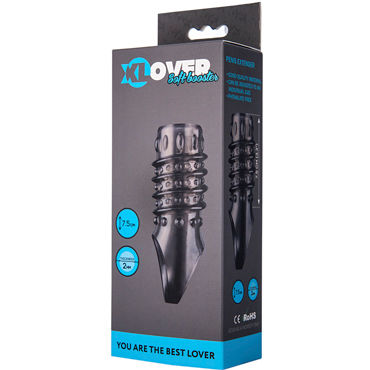 ToyFa XLover 7,5 см, черная, Насадка на половой член и другие товары ToyFa с фото ToyFa XLover 7,5 см, черная, Насадка на половой член и другие товары ToyFa с фото