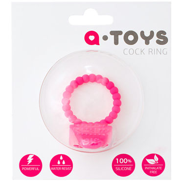 ToyFa A-toys Cock Ring, розовое - фото, отзывы ToyFa A-toys Cock Ring, розовое - фото, отзывы