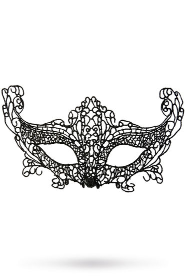 Toyfa Theatre маска Лисичка, черная, Маска ажурная из нитей Toyfa Theatre маска Лисичка, черная, Маска ажурная из нитей