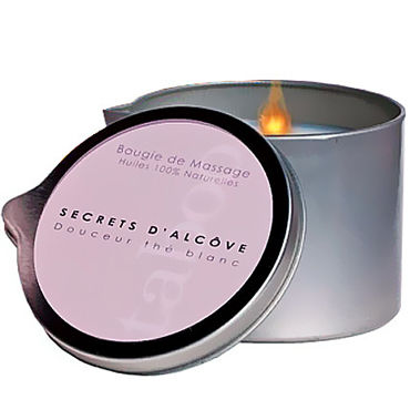 RUF Taboo Secret d'Alcove, 165 г, Массажное масло с ароматом белого чая RUF Taboo Secret d'Alcove, 165 г, Массажное масло с ароматом белого чая