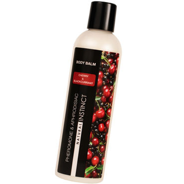 Natural Instinct Body Balm, 250 мл, Бальзам для тела с феромонами вишня и смородина Natural Instinct Body Balm, 250 мл, Бальзам для тела с феромонами вишня и смородина