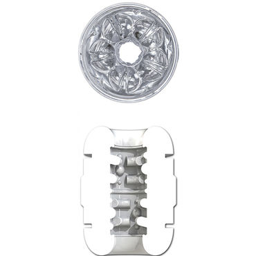 Fleshlight Quickshot Vantaget, прозрачный - Мастурбатор двусторонний - купить в секс шопе Fleshlight Quickshot Vantaget, прозрачный - Мастурбатор двусторонний - купить в секс шопе