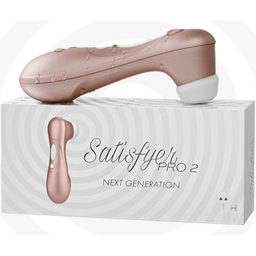 Satisfyer Pro 2 Next Generation, золотисто-розовый - подробные фото в секс шопе Condom-Shop Satisfyer Pro 2 Next Generation, золотисто-розовый - подробные фото в секс шопе Condom-Shop