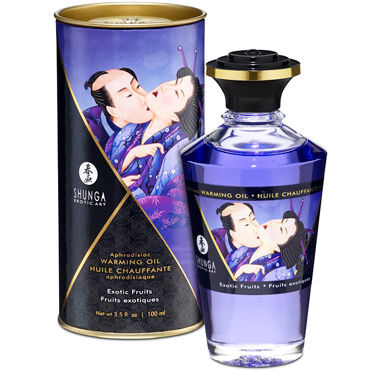 Shunga Exotic Fruits, 100 мл, Массажное масло Экзотические фрукты Shunga Exotic Fruits, 100 мл, Массажное масло Экзотические фрукты