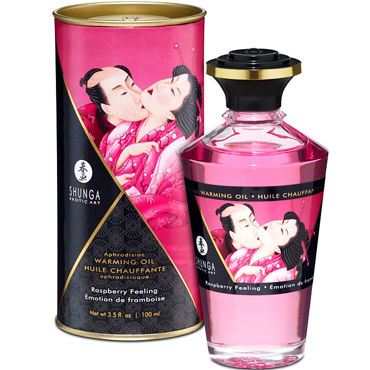 Shunga Raspberry Feeling, 100 мл, Массажное масло Малиновое чувство Shunga Raspberry Feeling, 100 мл, Массажное масло Малиновое чувство