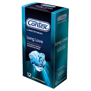 Contex Long Love, Презервативы продлевающие Contex Long Love, Презервативы продлевающие