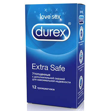 Durex Extra Safe, Презервативы особо прочные Durex Extra Safe, Презервативы особо прочные