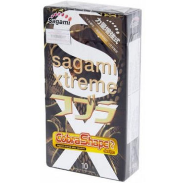 Sagami Xtreme Cobra, Презервативы зауженные внизу Sagami Xtreme Cobra, Презервативы зауженные внизу