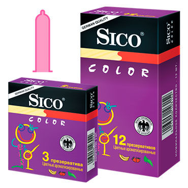 Sico Colour - Презервативы цветные ароматизированные - купить в секс шопе Sico Colour - Презервативы цветные ароматизированные - купить в секс шопе