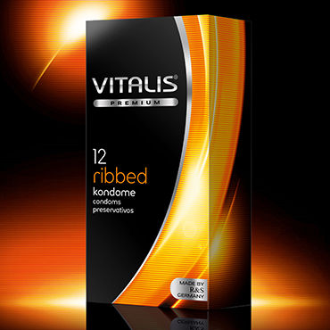 Vitalis Ribbed - Презервативы с кольцами - купить в секс шопе Vitalis Ribbed - Презервативы с кольцами - купить в секс шопе
