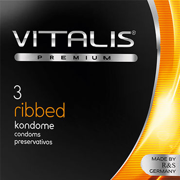 Vitalis Ribbed, Презервативы с кольцами Vitalis Ribbed, Презервативы с кольцами