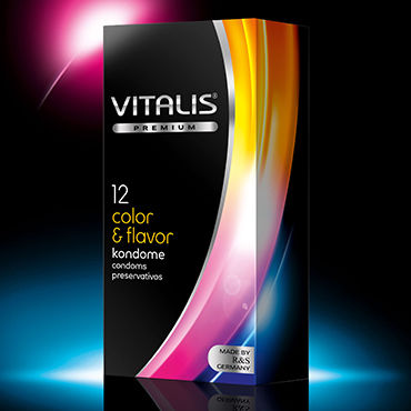 Vitalis Color & Flavor - Презервативы цветные ароматизированные - купить в секс шопе Vitalis Color & Flavor - Презервативы цветные ароматизированные - купить в секс шопе