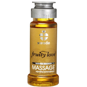 Swede Fruity Love Massage, 50мл, Лосьон для массажа с ароматом корицы и ванили Swede Fruity Love Massage, 50мл, Лосьон для массажа с ароматом корицы и ванили