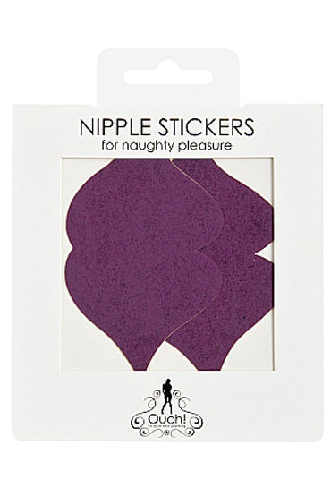 Shots Toys Nipple Sticker Lips, фиолетовые - фото, отзывы Shots Toys Nipple Sticker Lips, фиолетовые - фото, отзывы