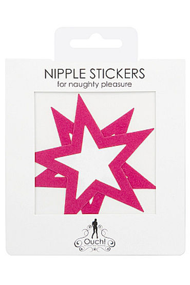 Shots Toys Nipple Sticker Open Stars, розовые - фото, отзывы Shots Toys Nipple Sticker Open Stars, розовые - фото, отзывы