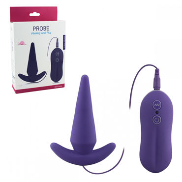 Howells Aphrodisia Probe Vibrating Anal Plug, фиолетовая, Анальная вибровтулка Howells Aphrodisia Probe Vibrating Anal Plug, фиолетовая, Анальная вибровтулка