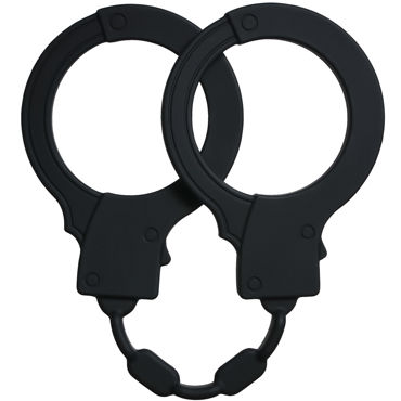 Lola Toys Stretchy Cuffs, черные, Силиконовые наручники Lola Toys Stretchy Cuffs, черные, Силиконовые наручники