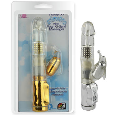 Howells Dolphin Vibe Silver, Стильный многофункциональный вибратор Howells Dolphin Vibe Silver, Стильный многофункциональный вибратор