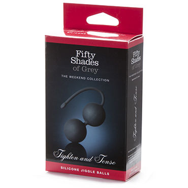 Fifty Shades of Grey Tighten and Tense Silicone Jiggle Balls, Вагинальные шарики со смещенным центром тяжести и другие товары Fifty Shades of Grey с фото Fifty Shades of Grey Tighten and Tense Silicone Jiggle Balls, Вагинальные шарики со смещенным центром тяжести и другие товары Fifty Shades of Grey с фото