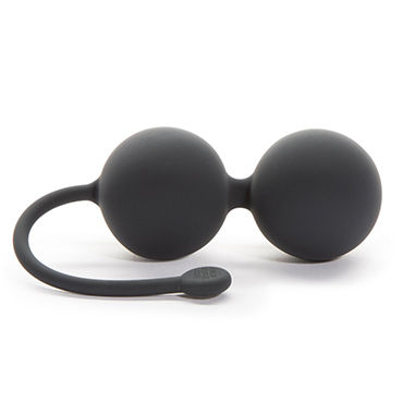 Fifty Shades of Grey Tighten and Tense Silicone Jiggle Balls, Вагинальные шарики со смещенным центром тяжести Fifty Shades of Grey Tighten and Tense Silicone Jiggle Balls, Вагинальные шарики со смещенным центром тяжести