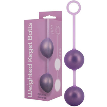 Seven Creations Weighted Kegel Balls, сиреневые, Вагинальные шарики Seven Creations Weighted Kegel Balls, сиреневые, Вагинальные шарики