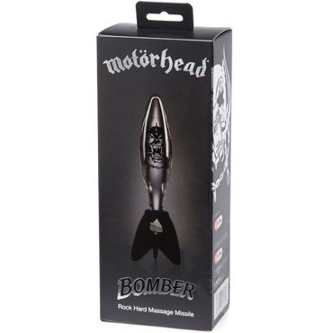 Motorhead Bomber Clear&Black Glass Massager, прозрачный - подробные фото в секс шопе Condom-Shop Motorhead Bomber Clear&Black Glass Massager, прозрачный - подробные фото в секс шопе Condom-Shop