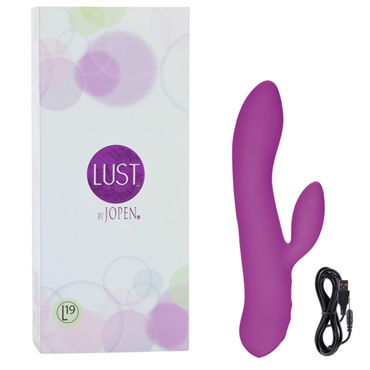 Jopen Lust L19, фиолетовый, Вибромассажер с функцией ротации Jopen Lust L19, фиолетовый, Вибромассажер с функцией ротации