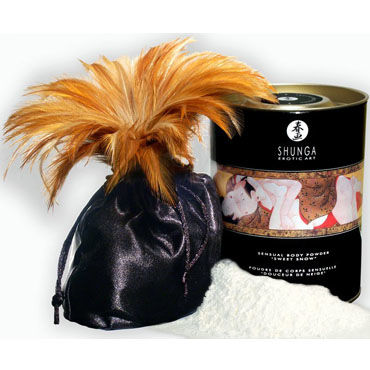Shunga Body Powder, 228 г., Сладкая пудра для тела, экзотические фрукты Shunga Body Powder, 228 г., Сладкая пудра для тела, экзотические фрукты