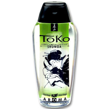 Shunga Toko Aroma, 165 мл, Лубрикант с нежным вкусом, дыня и манго Shunga Toko Aroma, 165 мл, Лубрикант с нежным вкусом, дыня и манго