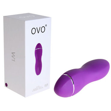 Ovo W1 Вибропуля, фиолетовый, Водонепроницаемая Ovo W1 Вибропуля, фиолетовый, Водонепроницаемая