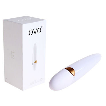 Ovo D2 Мини-вибратор, белый, 5 режимов вибрации Ovo D2 Мини-вибратор, белый, 5 режимов вибрации
