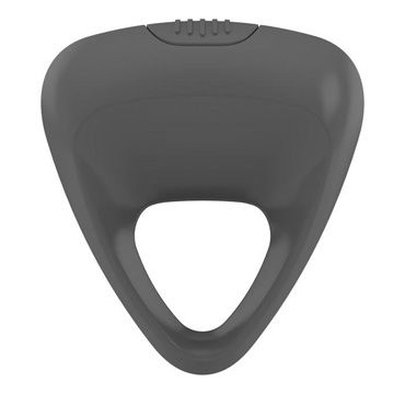 Ovo B9 Эрекционное кольцо, серое, С виброэлементом, трехгранной формы Ovo B9 Эрекционное кольцо, серое, С виброэлементом, трехгранной формы