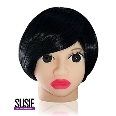 Голова-мастурбатор Susie, Компактного размера Голова-мастурбатор Susie, Компактного размера