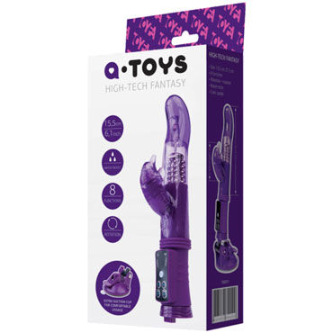 Toyfa A-toys High-Tech Fantasy, фиолетовый, Ротатор с клиторальным стимулятором Toyfa A-toys High-Tech Fantasy, фиолетовый, Ротатор с клиторальным стимулятором
