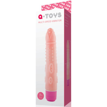 ToyFa A-toys Multi-Speed Vibrator 18 см, телесный - фото, отзывы ToyFa A-toys Multi-Speed Vibrator 18 см, телесный - фото, отзывы