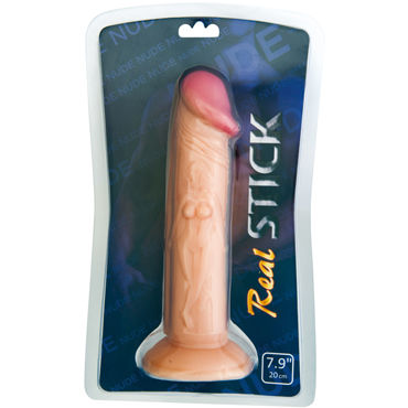 ToyFa RealStick Nude 20 см, телесный - Фаллоимитатор реалистичный на присоске - купить в секс шопе ToyFa RealStick Nude 20 см, телесный - Фаллоимитатор реалистичный на присоске - купить в секс шопе