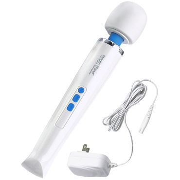 Hitachi Magic Wand Rechargeable HV-270, белый, Вибромассажёр перезаряжаемый Hitachi Magic Wand Rechargeable HV-270, белый, Вибромассажёр перезаряжаемый