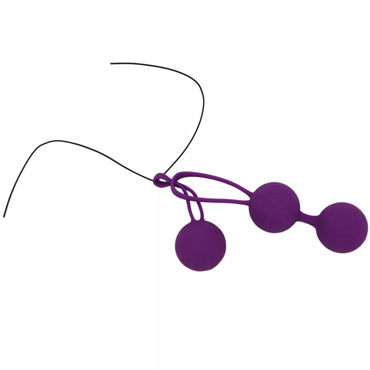 RestArt Kegel Balls, фиолетовый - Набор для тренировки вагинальных мышц - купить в секс шопе RestArt Kegel Balls, фиолетовый - Набор для тренировки вагинальных мышц - купить в секс шопе