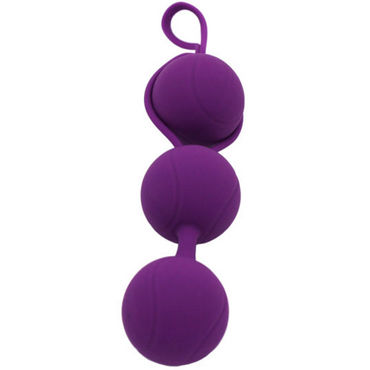 RestArt Kegel Balls, фиолетовый, Набор для тренировки вагинальных мышц и другие товары RestArt с фото RestArt Kegel Balls, фиолетовый, Набор для тренировки вагинальных мышц и другие товары RestArt с фото