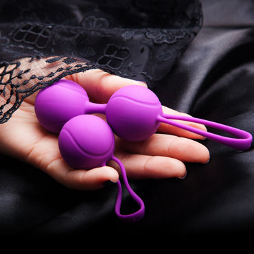 RestArt Kegel Balls, фиолетовый - подробные фото в секс шопе Condom-Shop RestArt Kegel Balls, фиолетовый - подробные фото в секс шопе Condom-Shop
