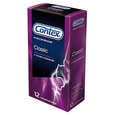 Contex Classic, 12 шт, Презервативы классические Contex Classic, 12 шт, Презервативы классические
