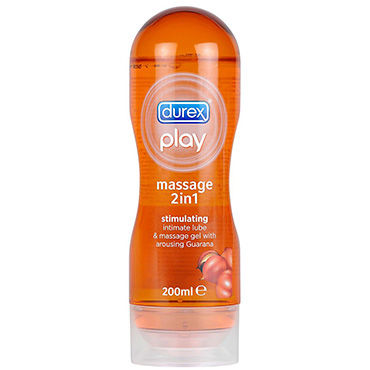 Durex Stimulating, 200 мл, Массажный гель с экстрактом гуараны Durex Stimulating, 200 мл, Массажный гель с экстрактом гуараны