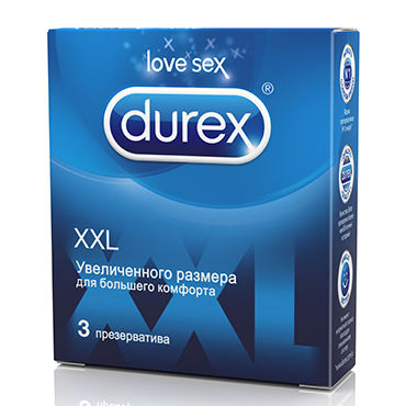 Durex XXL, Презервативы увеличенного размера Durex XXL, Презервативы увеличенного размера