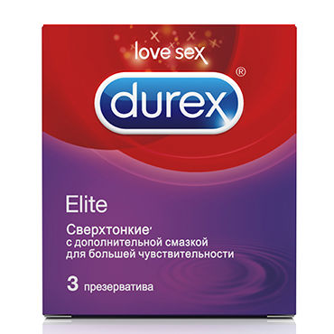Durex Elite, Презервативы ультратонкие Durex Elite, Презервативы ультратонкие