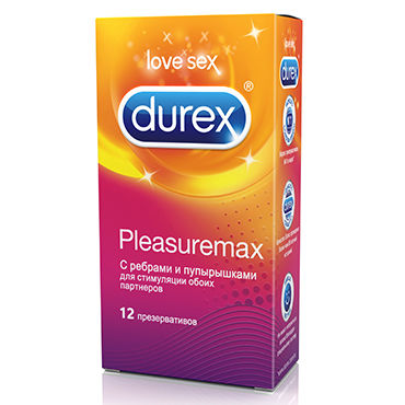 Durex Pleasuremax, Презервативы с кольцами и пупырышками Durex Pleasuremax, Презервативы с кольцами и пупырышками