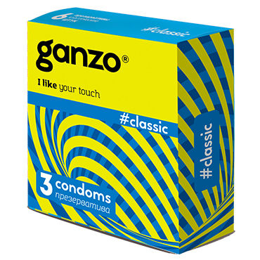 Ganzo Classic, Презервативы классические Ganzo Classic, Презервативы классические